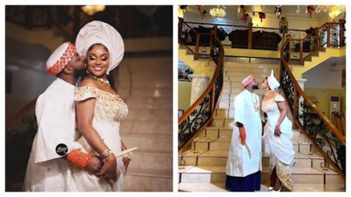 
Davido And His Fiancée Chioma, Meets Ooni Of Ife And His Wife, Olori Mariam 