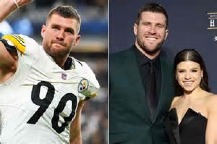 How Rich Are TJ Watt And His Wife Dani Rhodes? Meet The Newly Wed Couple On Instagram