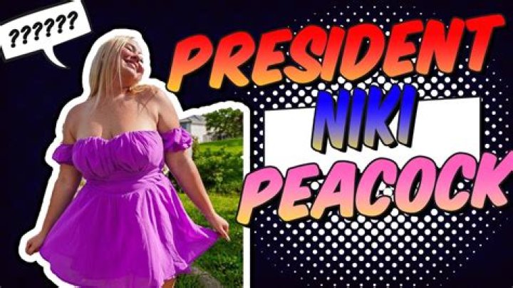 Niki Peacock (TikTok Star) Biography, Age, Boyfriend, Height, Net Worth