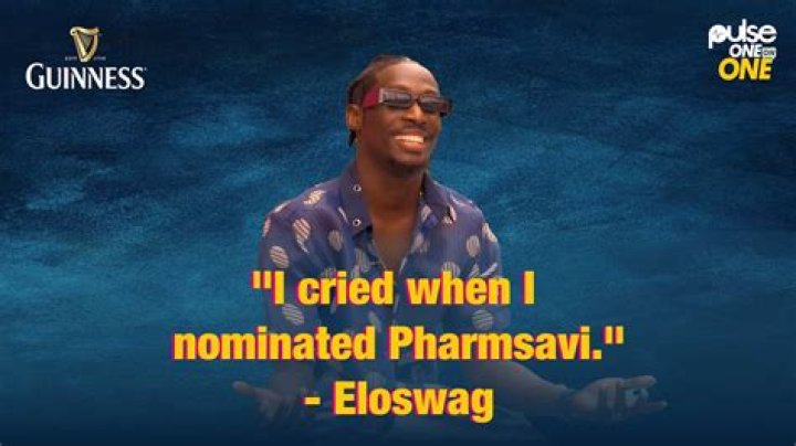 
Nominating Pharmsavi Wasn’t On Purpose – Eloswag 