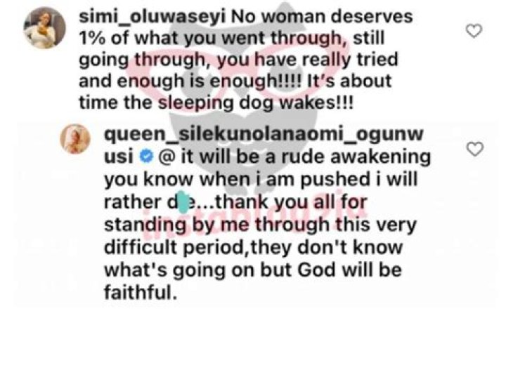 
Ooni of Ife’s estarnged wife, Naomi hints on domestic abuse in her marriage, sister reacts 